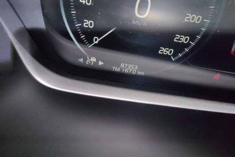 Used Volvo XC90 2018 T6 Zhiya Edition 7-seater Odometer Close Up