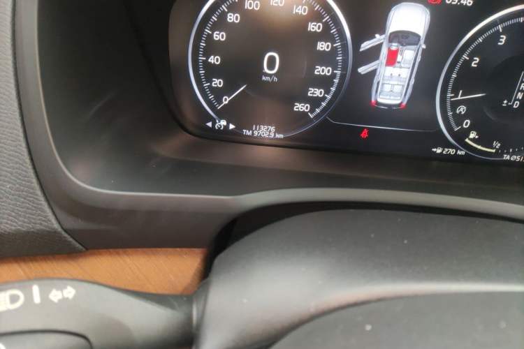 Used Volvo XC90 2018 T6 Zhiya Edition 7-seater Odometer Close Up