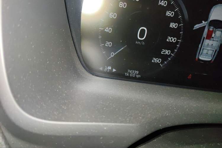 Used Volvo XC90 2018 T6 Zhiya Edition 7-seater Odometer Close Up