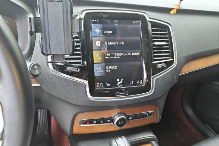 Used Volvo XC90 2018 T6 Zhiya Edition 7-seater Audio And AC Panel
