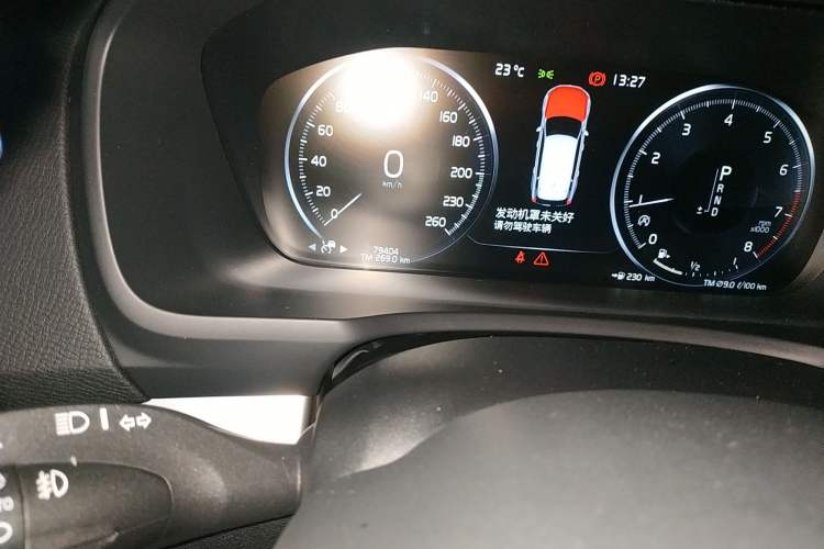 Used Volvo XC90 2018 T6 Zhiyi Edition 5-seater Odometer Close Up