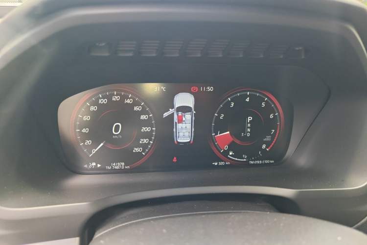 Used Volvo XC90 2018 T6 Zhiyi Edition 7-Seater Instrument Cluster