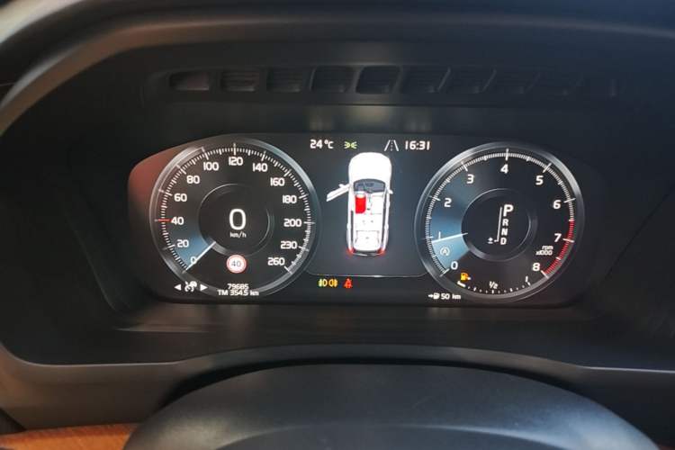 Used Volvo XC90 2018 T6 Zhiya Edition 7-seater Instrument Cluster