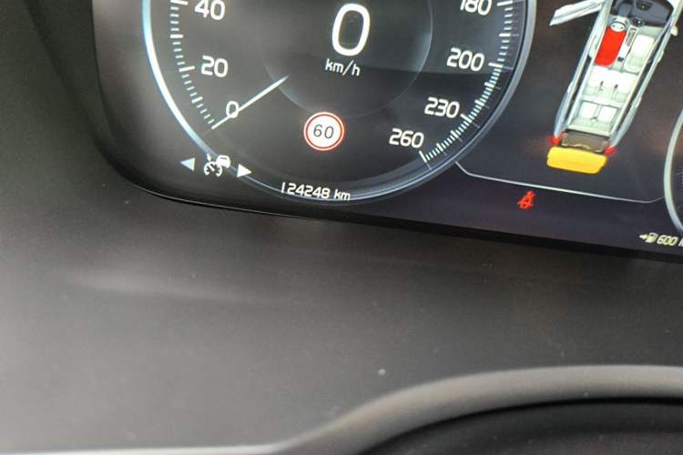 Used Volvo XC90 2018 T6 Zhiyi Edition 7-Seater Odometer Close Up