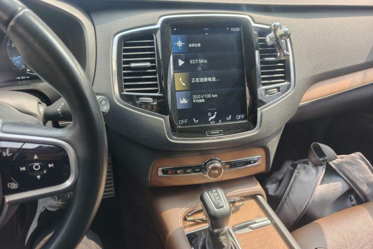 Used Volvo XC90 2019 T6 Zhiyi Edition 7-Seater China V Emission Standard Audio And AC Panel