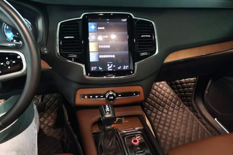 Used Volvo XC90 2019 T6 Zhiyi Edition 7-Seater China V Emission Standard Audio And AC Panel