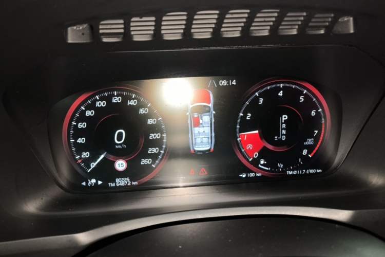 Used Volvo XC90 2019 T6 Zhiyi Edition 7-Seater China V Emission Standard Instrument Cluster