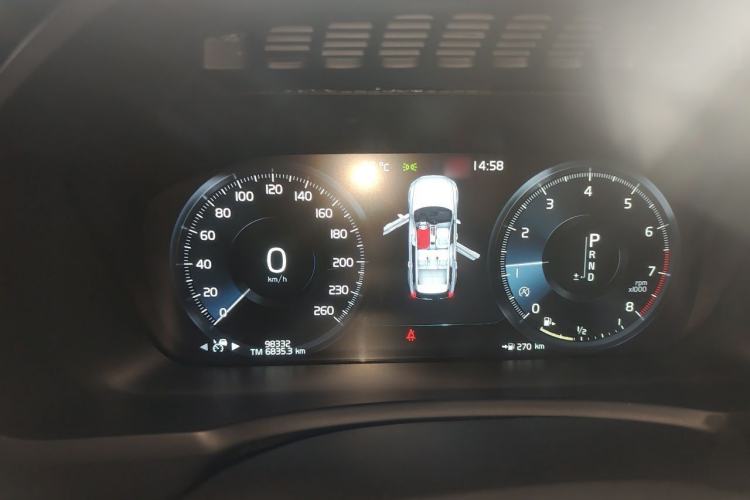 Used Volvo XC90 2019 T5 Zhiyi Edition 5-Seater China V Standard Instrument Cluster
