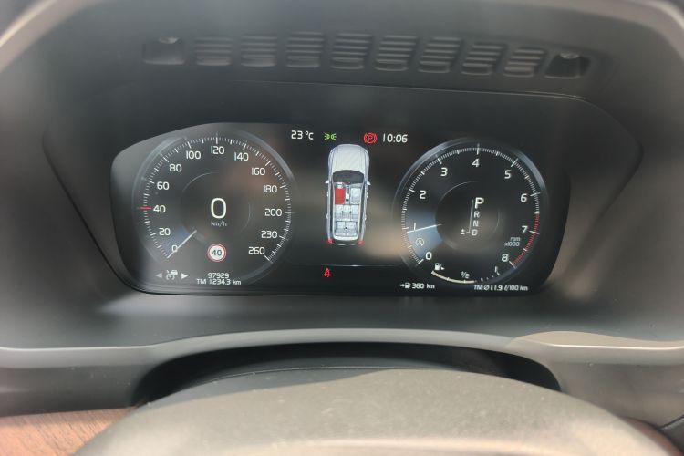 Used Volvo XC90 2019 T6 Zhiyi Edition 7-Seater China V Emission Standard Instrument Cluster