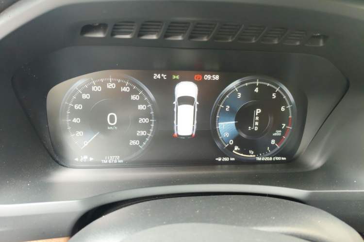 Used Volvo XC90 2019 T6 Zhiyi Edition 7-Seater China V Emission Standard Instrument Cluster