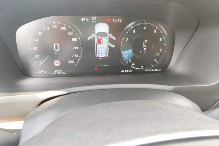 Used Volvo XC90 2019 T6 Zhiyi Edition 7-Seater China V Emission Standard Instrument Cluster