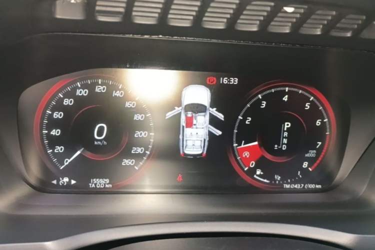 Used Volvo XC90 2019 T6 Zhiya Edition 7-Seater China VI Standard Instrument Cluster