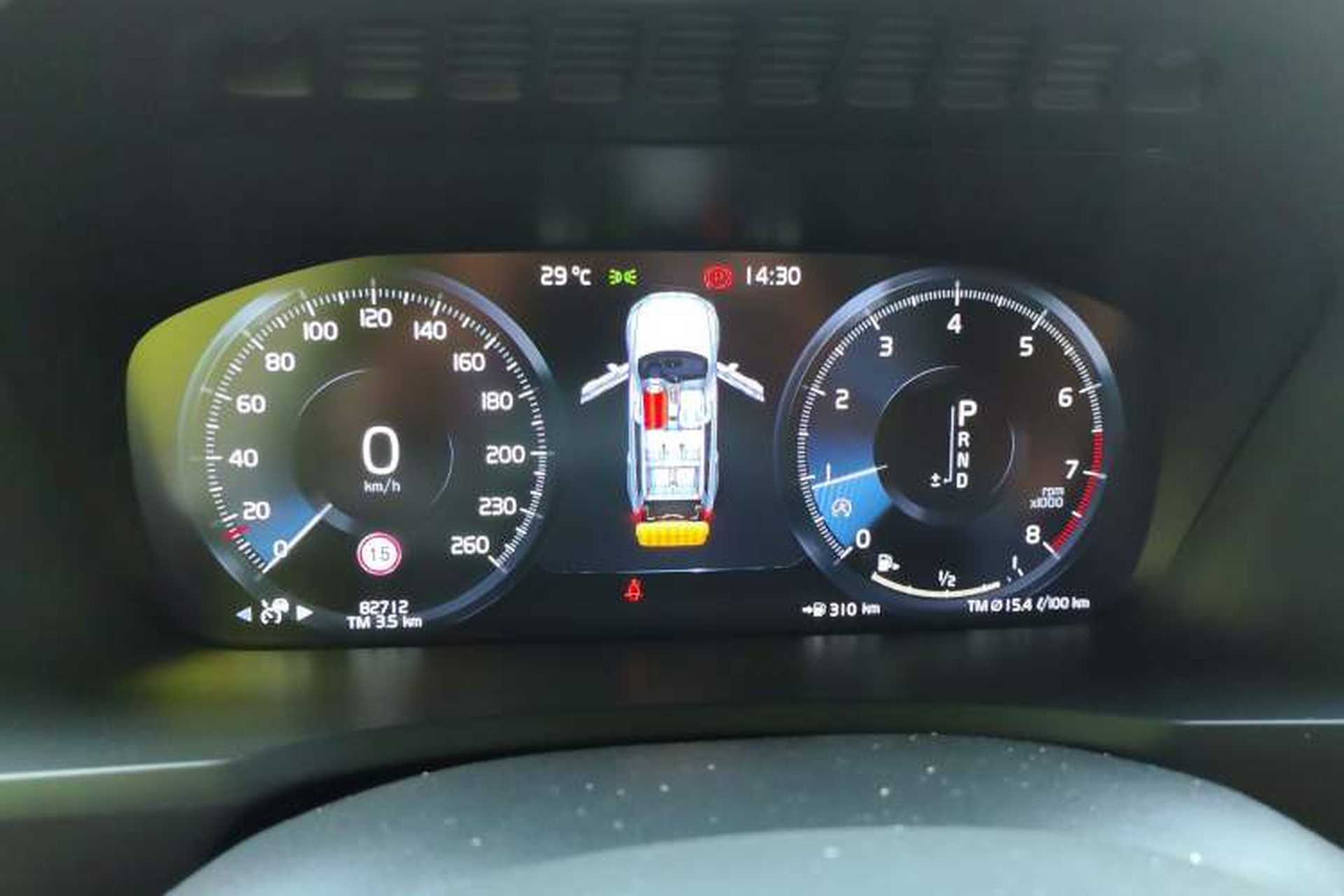 Used Volvo XC90 2019 T6 Zhiyi Edition 7-Seater China V Emission Standard Instrument Cluster