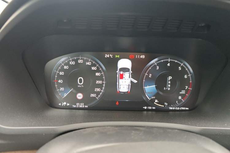 Used Volvo XC90 2019 T6 Zhiyi Edition 7-Seater China V Emission Standard Instrument Cluster