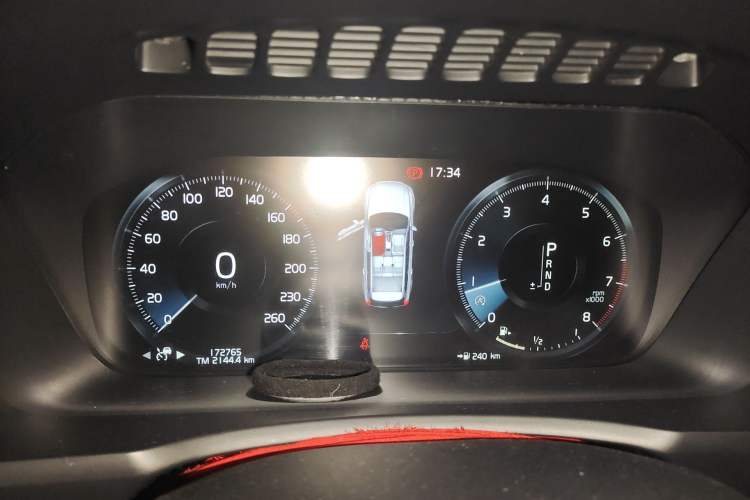 Used Volvo XC90 2019 T5 Zhiyi Edition 5-Seater China V Standard Instrument Cluster