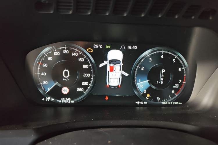 Used Volvo XC90 2019 T5 Zhiyi Edition 7-Seater China V Emission Standard Instrument Cluster