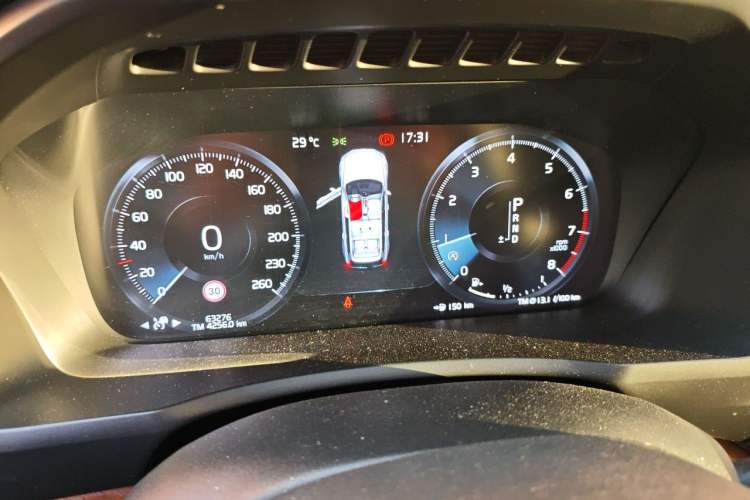Used Volvo XC90 2019 T6 Zhiyi Edition 7-Seater China V Emission Standard Instrument Cluster