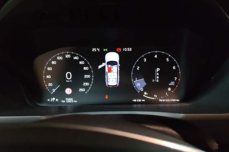 Used Volvo XC90 2019 T6 Zhiyi Edition 7-Seater China VI Standard Instrument Cluster