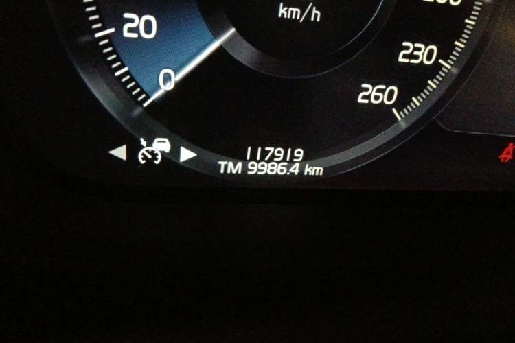 Used Volvo XC90 2019 T6 Zhiyi Edition 7-Seater China VI Standard Odometer Close Up