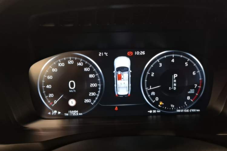 Used Volvo XC90 2019 T5 Zhiyi Edition 5-Seater China VI Standard Instrument Cluster