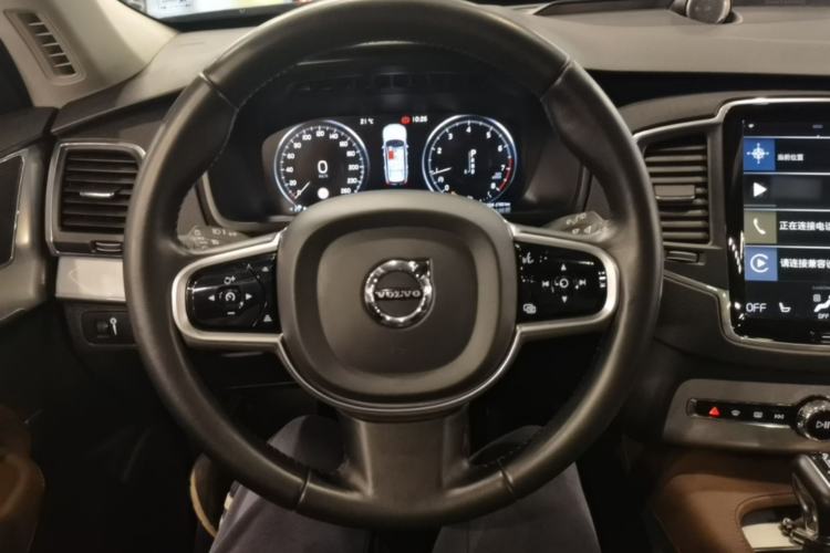 Used Volvo XC90 2019 T5 Zhiyi Edition 5-Seater China VI Standard Steering Wheel
