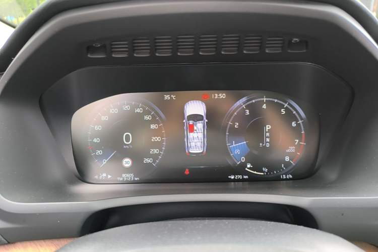 Used Volvo XC90 2019 T6 Zhiyi Edition 7-Seater China VI Standard Instrument Cluster
