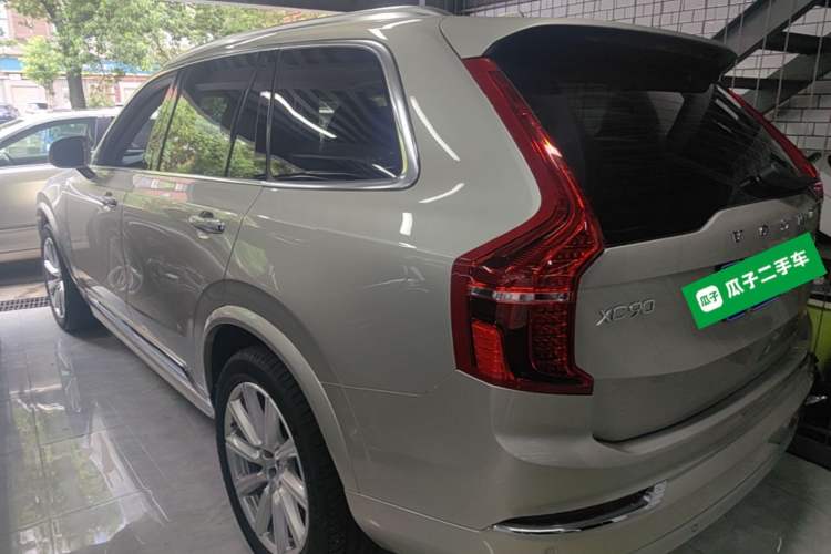 Used Volvo XC90 2019 T6 Zhiyi Edition 7-Seater China VI Standard Rear Left 45 Deg