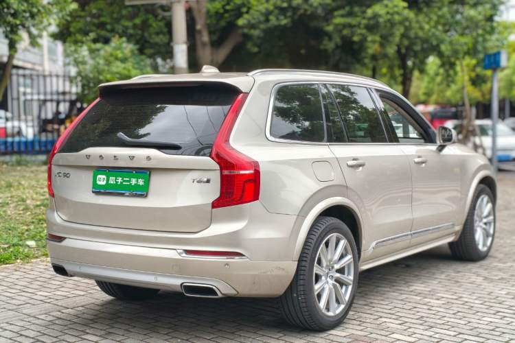 Used Volvo XC90 2019 T6 Zhiyi Edition 7-Seater China VI Standard Rear Right 45 Deg