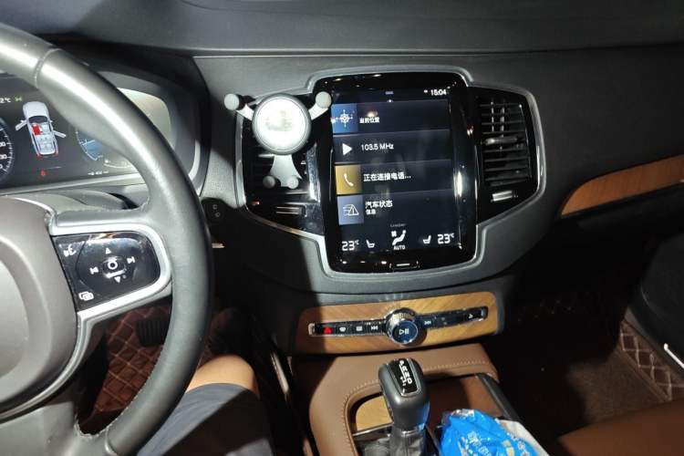 Used Volvo XC90 2019 T6 Zhiyi Edition 7-Seater China V Emission Standard Audio And AC Panel