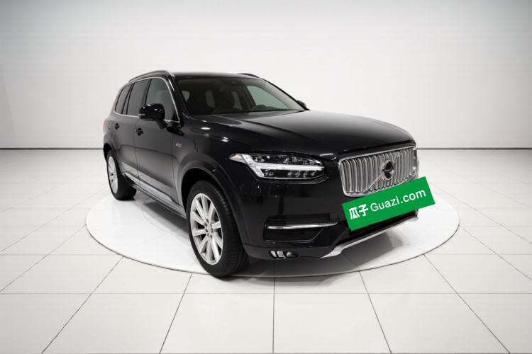 Used Volvo XC90 2019 T6 Zhiya Edition 7-Seater China VI Standard Front Right 45 Deg