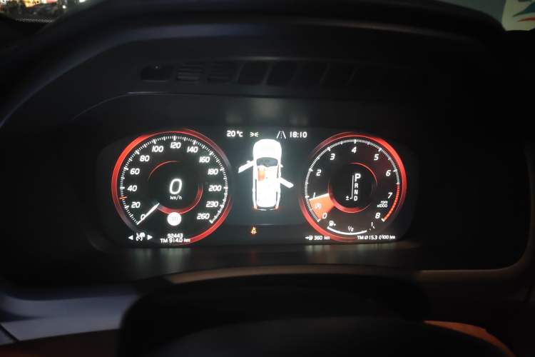 Used Volvo XC90 2019 T6 Zhiyi Edition 7-Seater China VI Standard Instrument Cluster