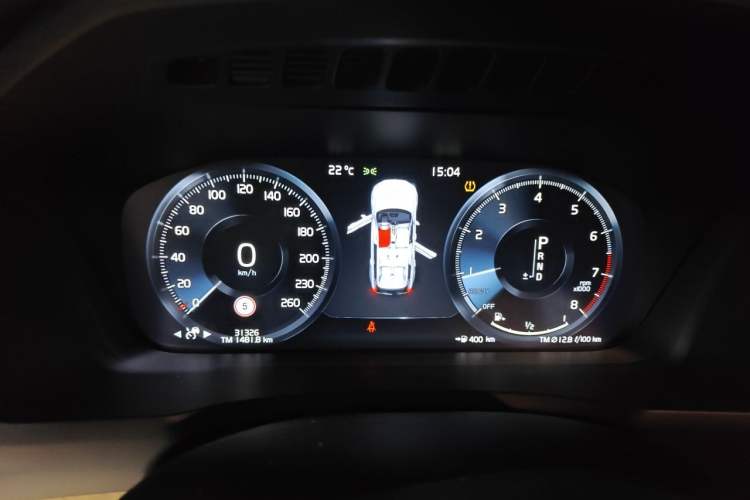 Used Volvo XC90 2019 T6 Zhiyi Edition 7-Seater China V Emission Standard Instrument Cluster