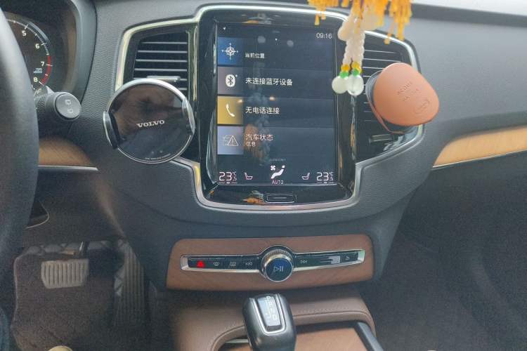 Used Volvo XC90 2019 T6 Zhiyi Edition 7-Seater China V Emission Standard Audio And AC Panel
