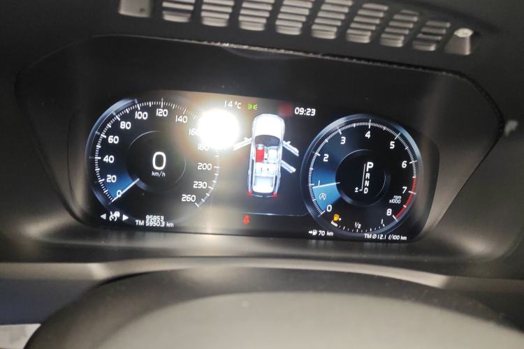 Used Volvo XC90 2019 T5 Zhiyi Edition 5-Seater China V Standard Instrument Cluster