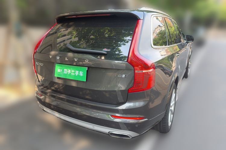 Used Volvo XC90 2019 T6 Zhiyi Edition 7-Seater China V Emission Standard Rear Right 45 Deg