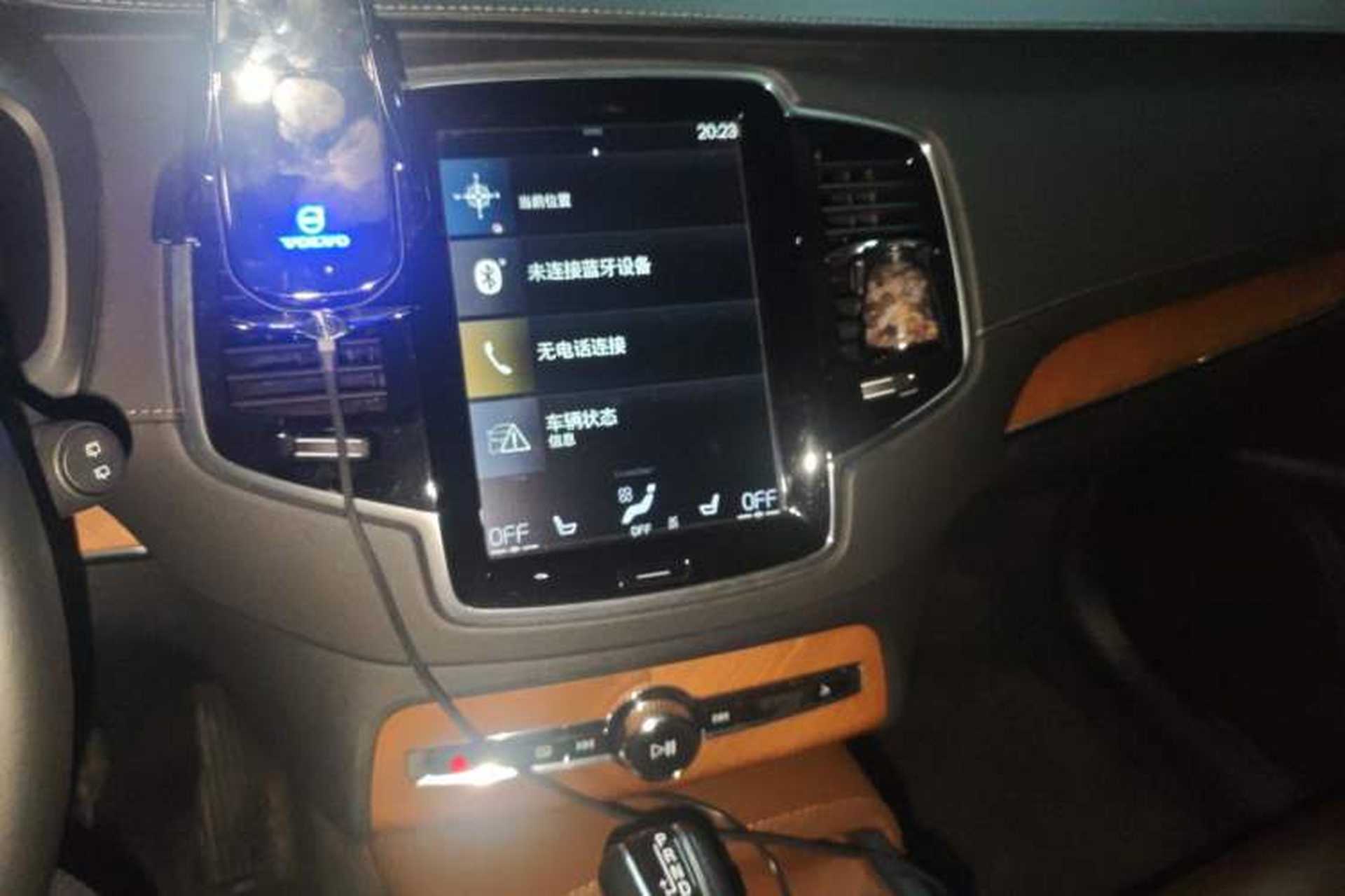 Used Volvo XC90 2019 T6 Luxury Edition 7-seater China V Standard Audio And AC Panel