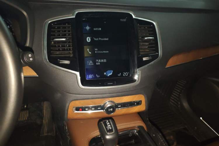 Used Volvo XC90 2019 T6 Zhiyi Edition 7-Seater China V Emission Standard Audio And AC Panel