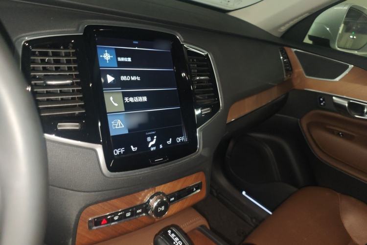 Used Volvo XC90 2019 T6 Zhiyi Edition 7-Seater China V Emission Standard Audio And AC Panel