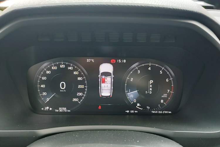 Used Volvo XC90 2019 T5 Zhiyi Edition 5-Seater China V Standard Instrument Cluster