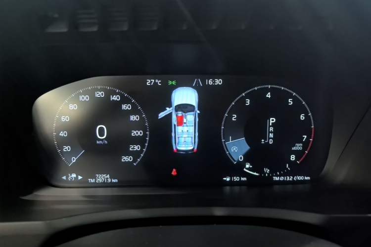 Used Volvo XC90 2019 T6 Zhiyi Edition 7-Seater China VI Standard Instrument Cluster