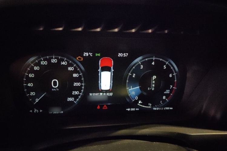 Used Volvo XC90 2019 T6 Zhiyi Edition 7-Seater China V Emission Standard Instrument Cluster