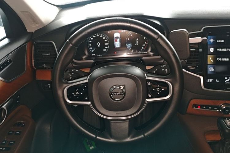 Used Volvo XC90 2019 T6 Zhiyi Edition 7-Seater China V Emission Standard Steering Wheel