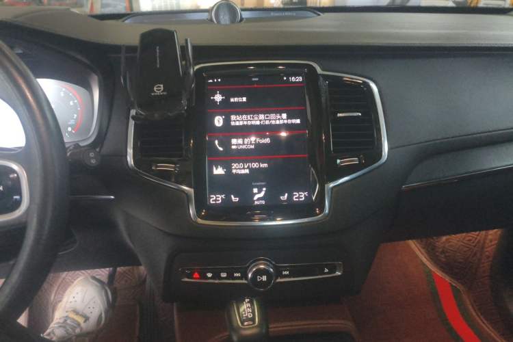 Used Volvo XC90 2020 Facelifted T6 Zhiyi Luxury 7-Seater Audio And AC Panel