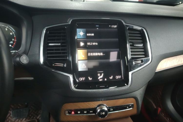 Used Volvo XC90 2020 T6 Zhiyi Luxury 7-Seater Audio And AC Panel