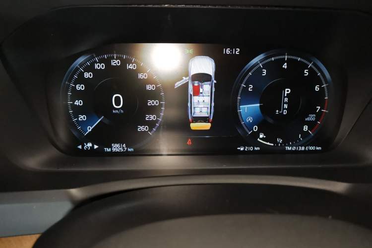Used Volvo XC90 2020 T6 Zhiyi Luxury 7-Seater Instrument Cluster