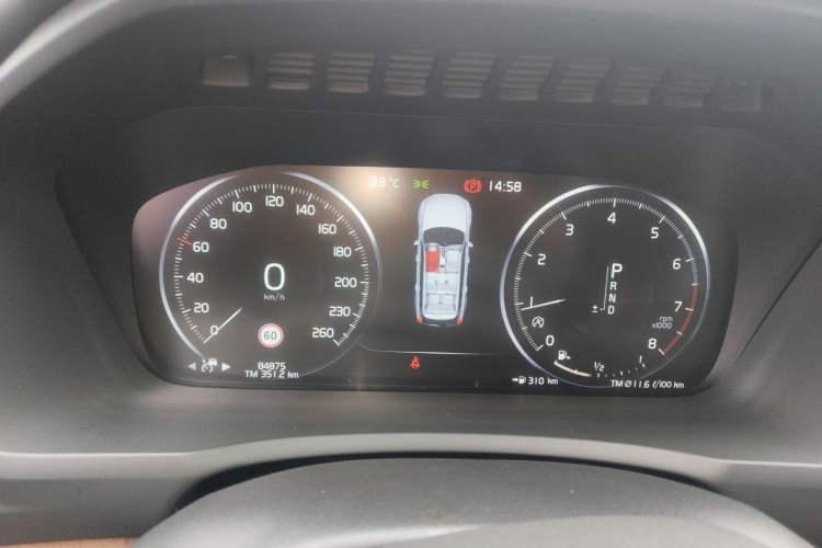 Used Volvo XC90 2020 T6 Zhiyi Sport Edition 7-Seater Instrument Cluster