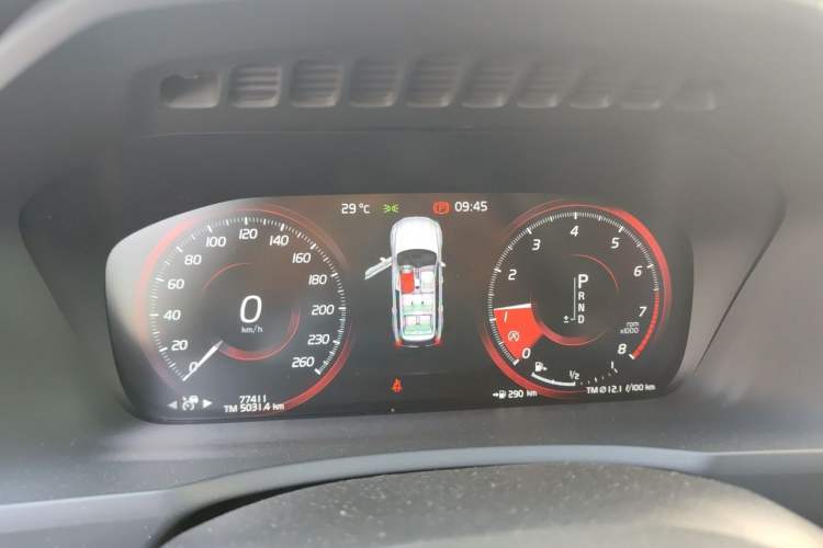 Used Volvo XC90 2020 T6 Zhiyi Luxury 7-Seater Instrument Cluster