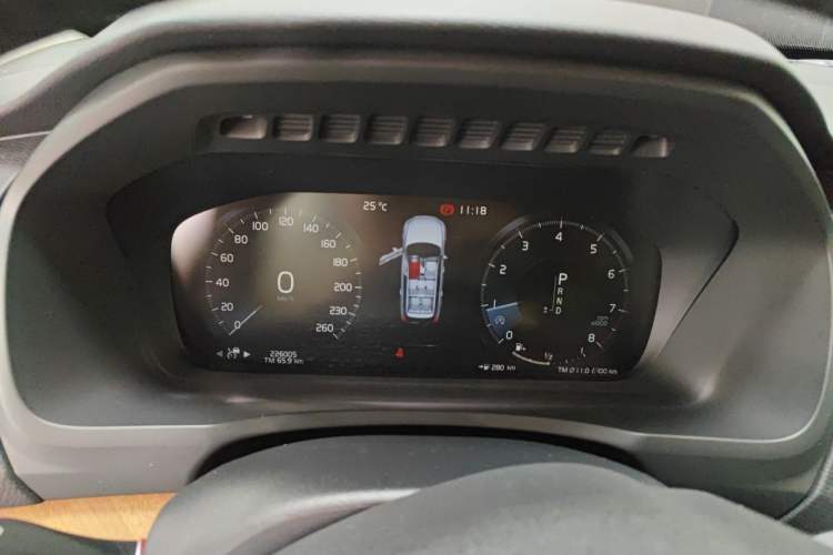 Used Volvo XC90 2020 T6 Zhiyi Luxury 7-Seater Instrument Cluster