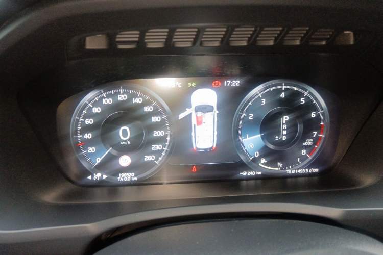 Used Volvo XC90 2020 T6 Zhiyi Luxury 7-Seater Instrument Cluster