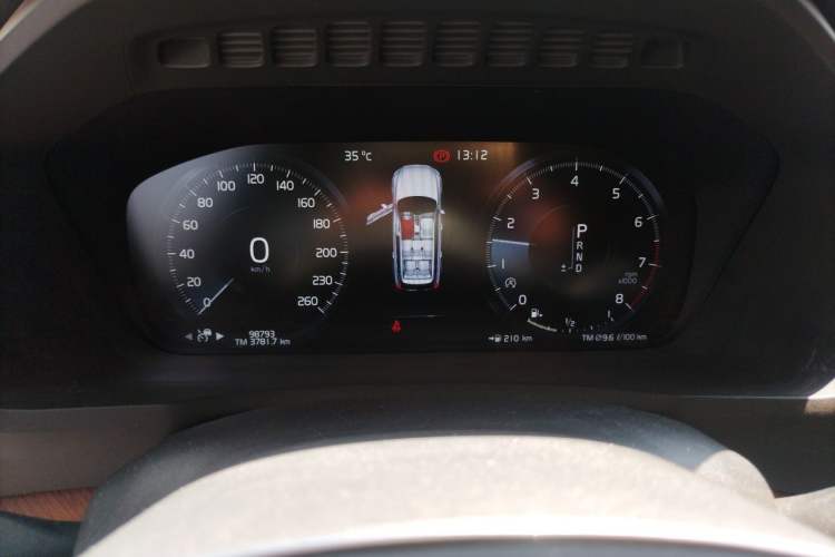 Used Volvo XC90 2020 T6 Zhiyi Luxury 7-Seater Instrument Cluster